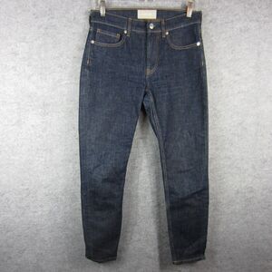 Everlane Jeans Womens 26 Blue Dark Wash Skinny Ankle Mid Rise Urban Casual Work